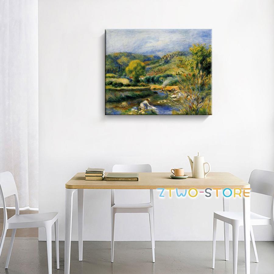 ファブリックパネル 絵画 インテリア ファブリック 絵 「The Laundress」 40×50cm 壁掛け アートパネル リビング プレゼント_7