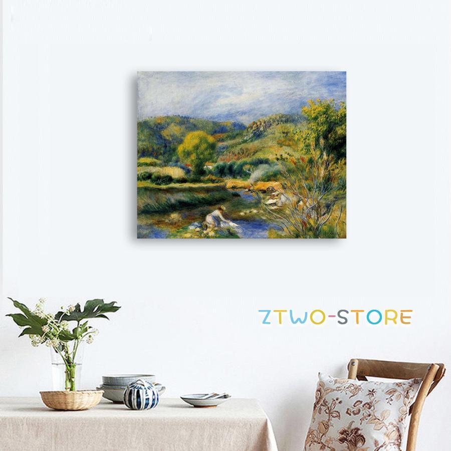 ファブリックパネル 絵画 インテリア ファブリック 絵 「The Laundress」 40×50cm 壁掛け アートパネル リビング プレゼント_8