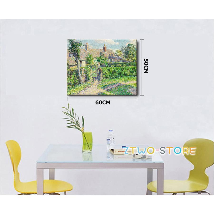 ファブリックパネル 絵画 インテリア ファブリック 絵 『エラニーの農家』 50×60cm 壁掛け アートパネル リビング プレゼント_2