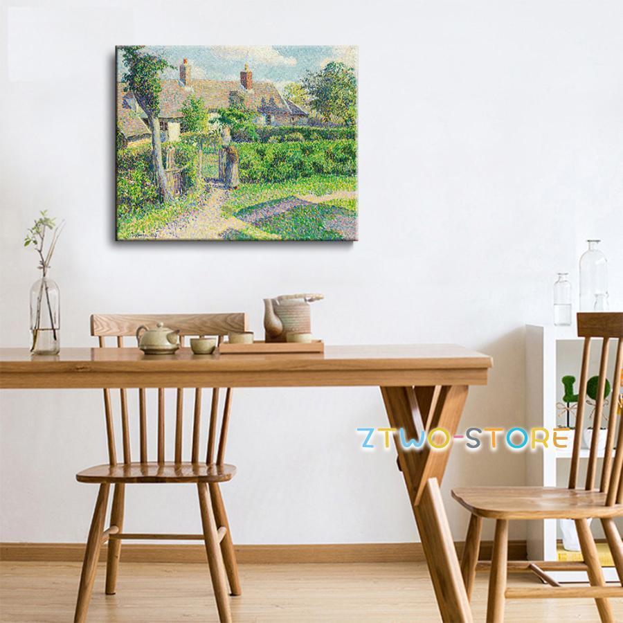 ファブリックパネル 絵画 インテリア ファブリック 絵 『エラニーの農家』 50×60cm 壁掛け アートパネル リビング プレゼント_6