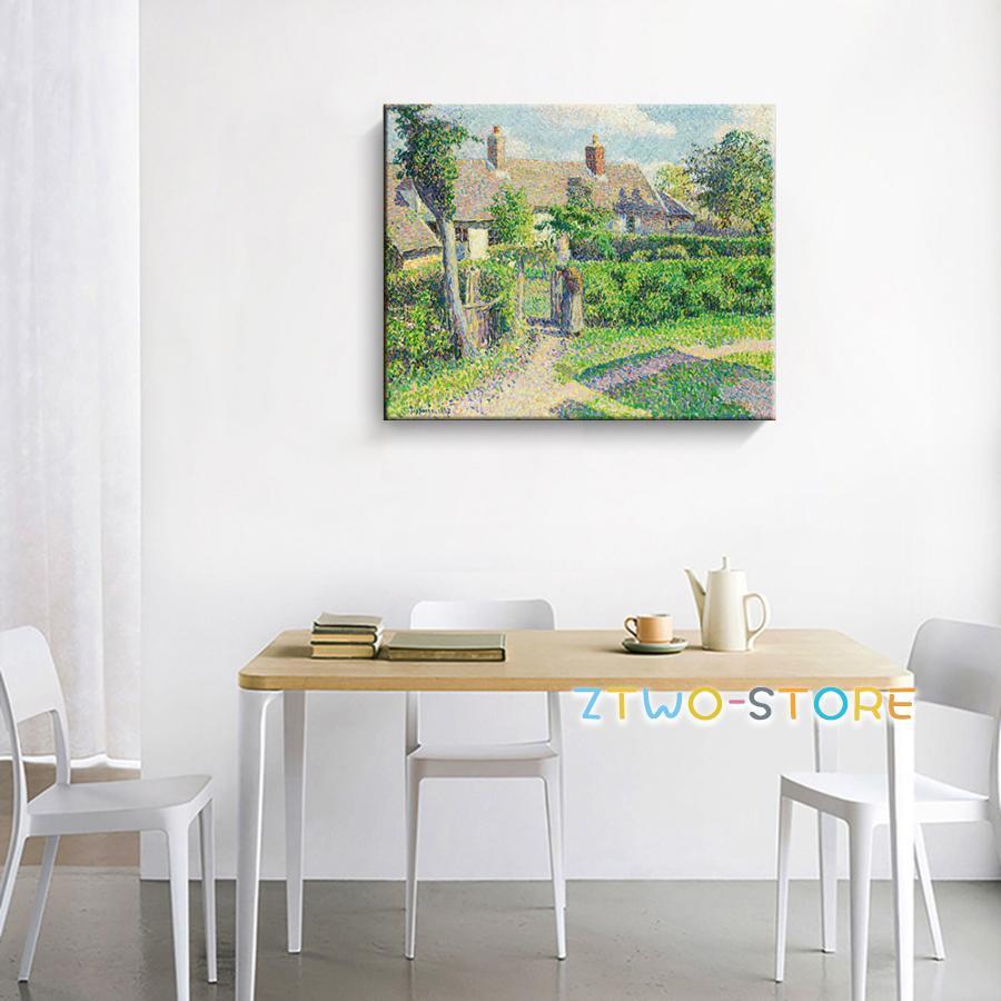 ファブリックパネル 絵画 インテリア ファブリック 絵 『エラニーの農家』 50×60cm 壁掛け アートパネル リビング プレゼント_7