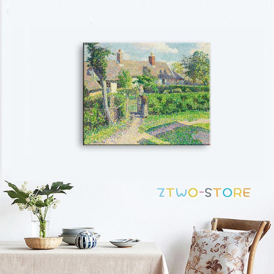 ファブリックパネル 絵画 インテリア ファブリック 絵 『エラニーの農家』 50×60cm 壁掛け アートパネル リビング プレゼント_8