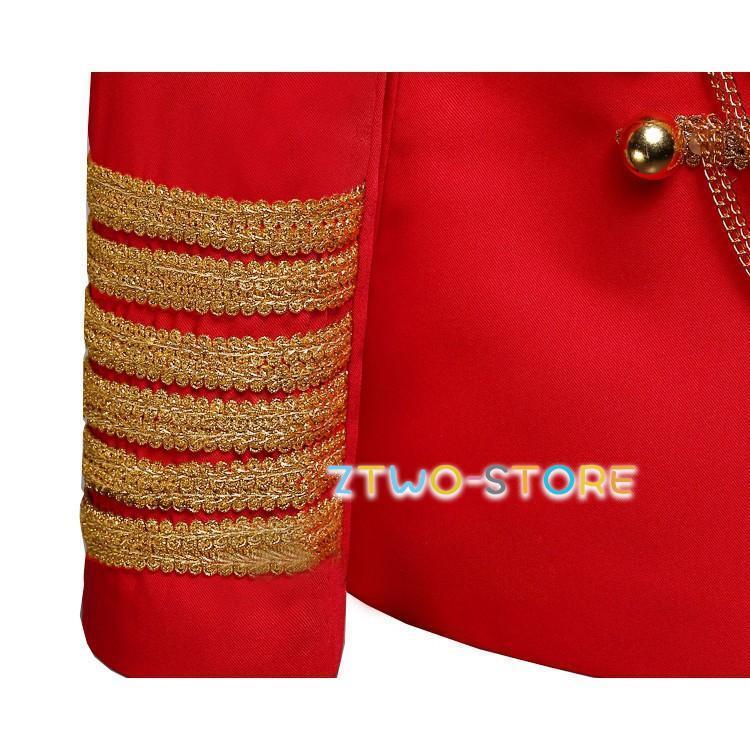 伯爵 貴族 服 男性用 ジャケット 皇室 王子 演劇 舞台 コスプレ衣装