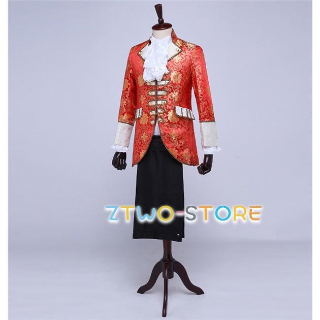 王子様 貴公子 メンズ 貴族 服 伯爵 男性用スーツ 舞台 XS~XL 中世