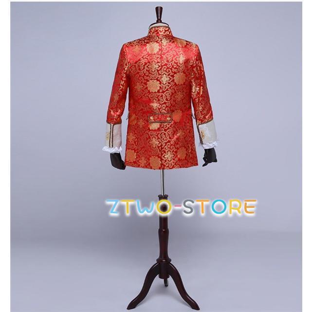 王子様 貴公子 メンズ 貴族 服 伯爵 男性用スーツ 舞台 XS~XL 中世