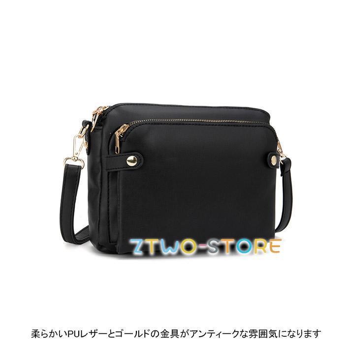 美品】トッズショルダーバッグオールレザーブラック斜め掛け