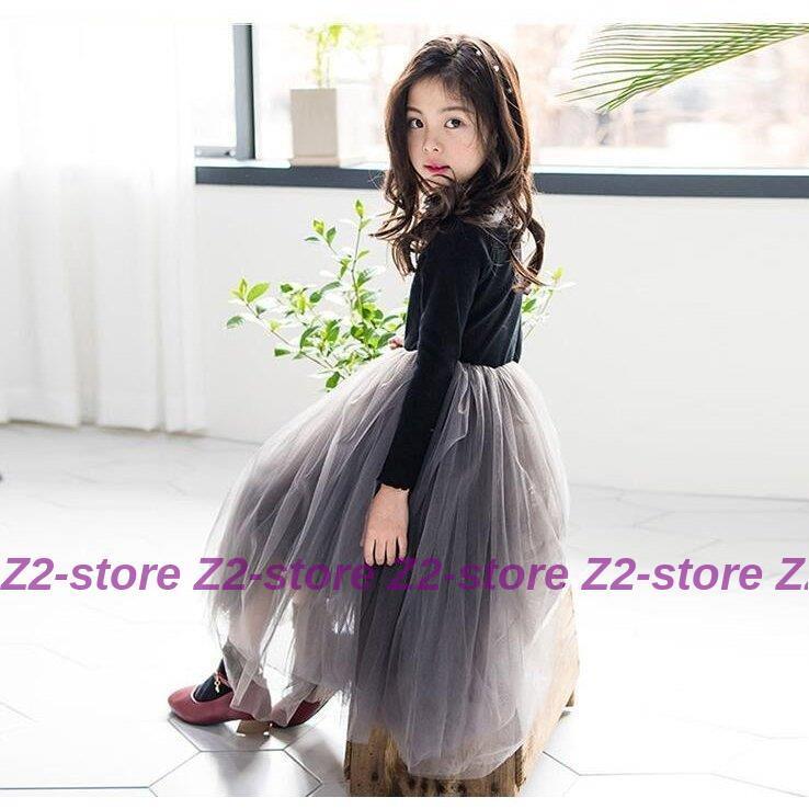 秋冬用 子供服 フォーマル発表会ドレス キッズ子どもワンピース 長袖ワンピ ピアノ 発表会 韓国子供服 卒園式 結婚式　黒 | ブランド登録なし | 04