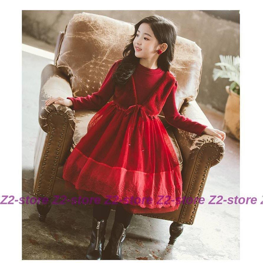 サンタコスプレ サンタ衣装 子供ドレス ベルベットワンピース チュール