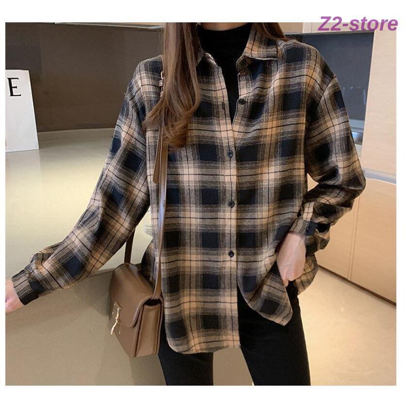 ブラウスレディース 長袖トップス レディースシャツ チェック柄 フォーマル 大きいサイズ コットン 長袖シャツ 折り襟 オフィス コーデ 代 30代 40代 50代 Ztwo 1119cs94 Z2ストア 通販 Yahoo ショッピング