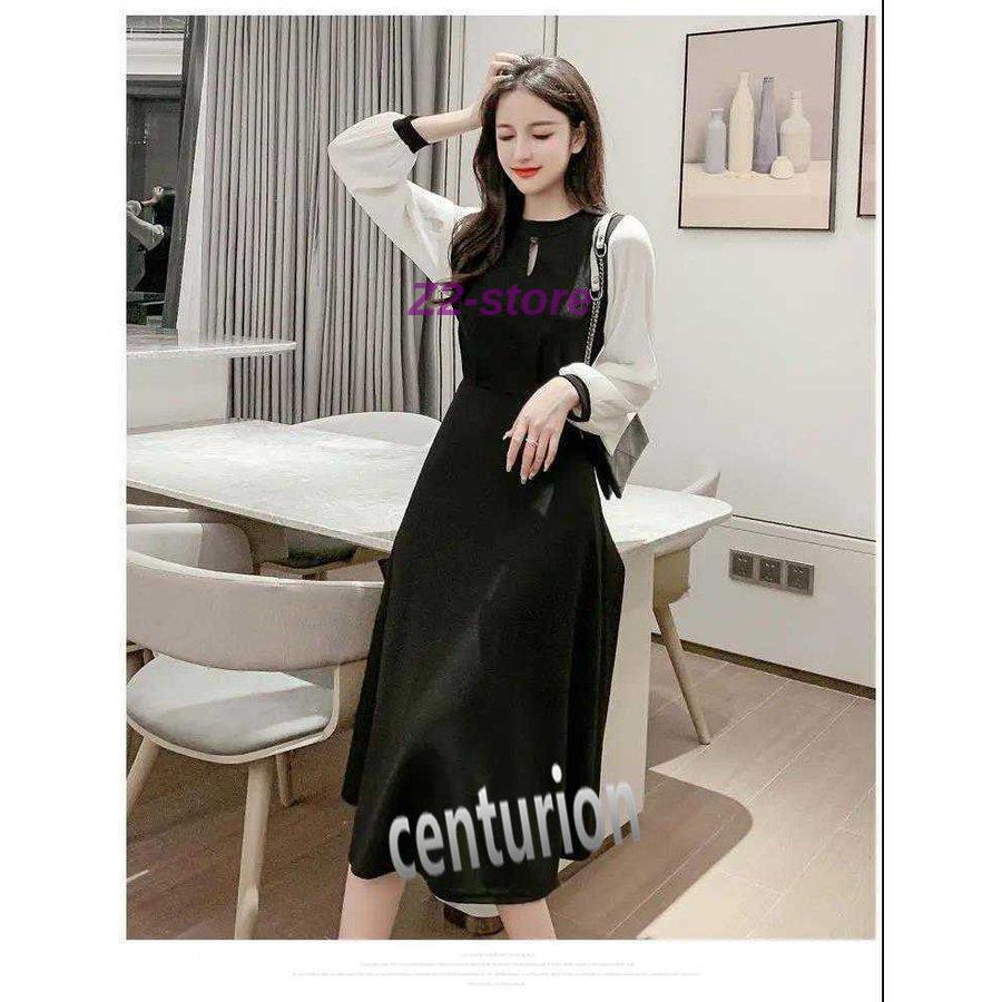 ワンピース レディース 40代 ロング丈ワンピース 秋新作 長袖 黒ワンピース きれいめ Aライン 通勤 結婚式 着痩せ 大人 代 30代 春 二次会 パーティー Ztwo 1119lyq Z2ストア 通販 Yahoo ショッピング