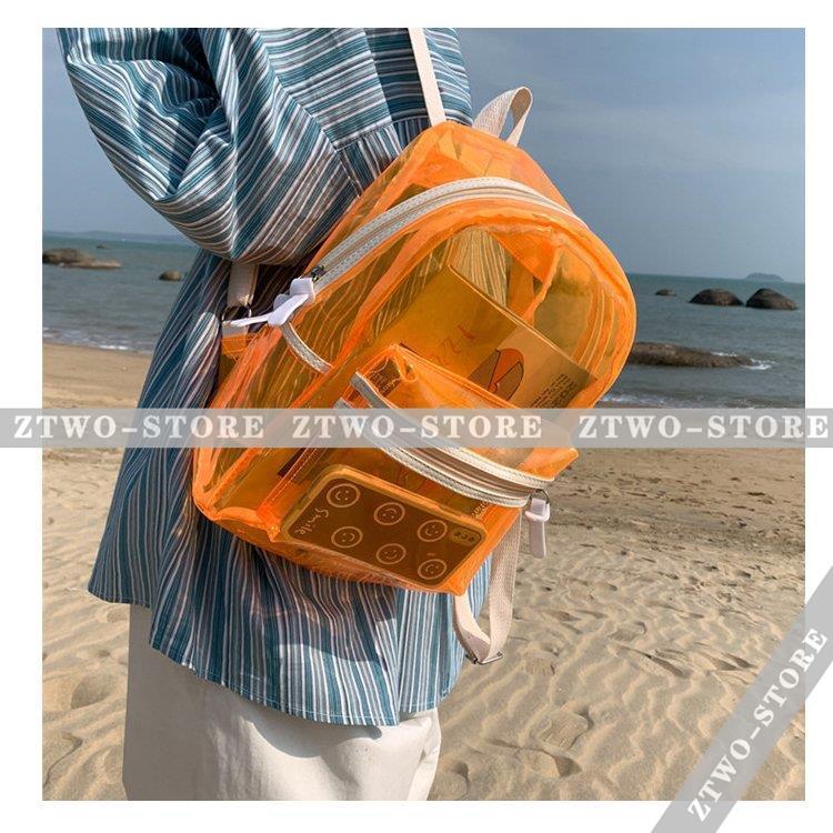 リュック クリアリュック 透明 リュックサック デイバッグ 鞄 カバン ビニールバッグ かわいい 夏 海 プール 軽量 大容量 Pvc おしゃれ シンプル 防水 撥水 旅行 Ztwo 1123bb285 Z2ストア 通販 Yahoo ショッピング