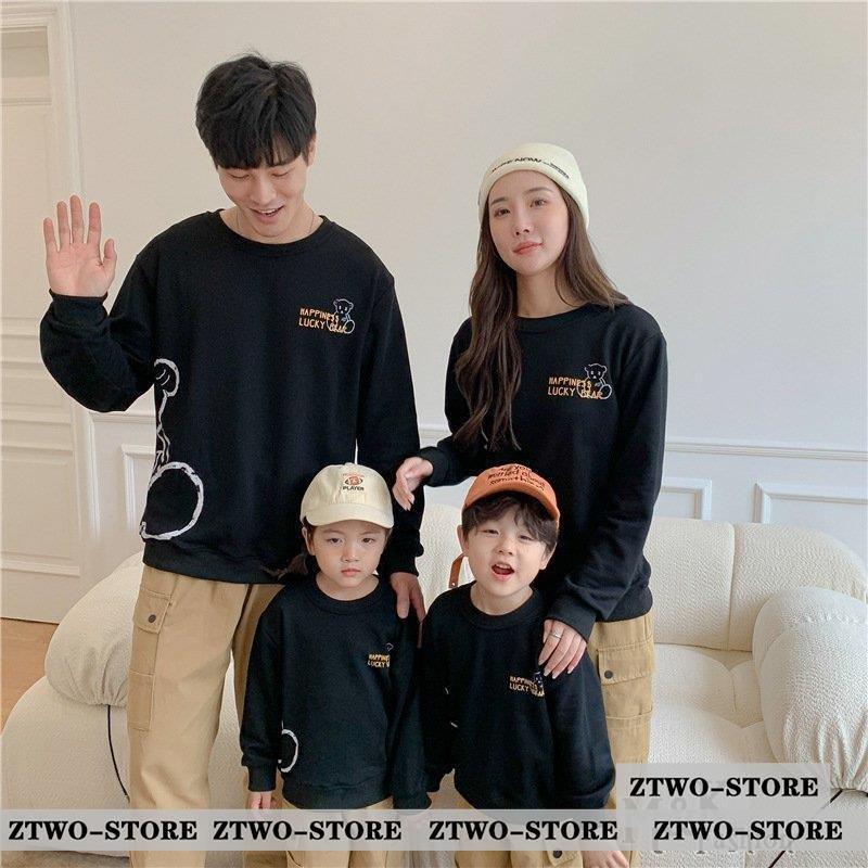 秋冬 親子ペアルック ベビー 親子コーデ パーカー 長袖 親子コーデ 家族お揃い ペアルック 親子ペア パパ ママ キッズのお揃い 子供服 運動会 Ztwo 1124qz Z2ストア 通販 Yahoo ショッピング