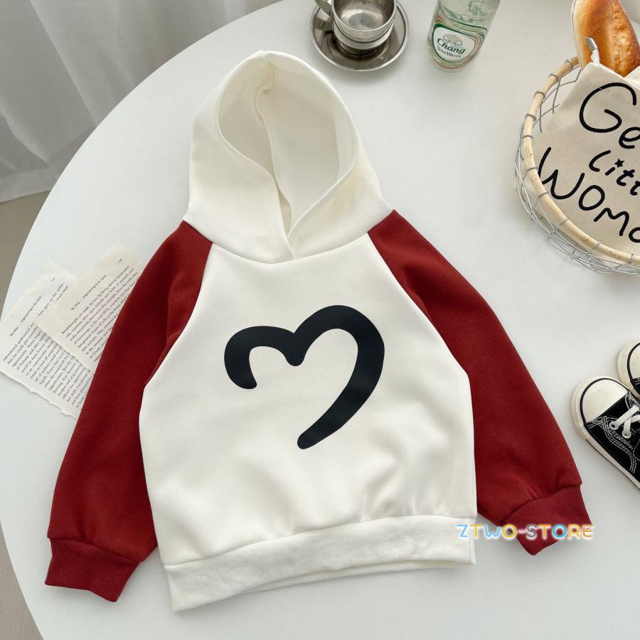 親子ペアルック ベビー 春秋服 長袖 パーカー トップス レディース