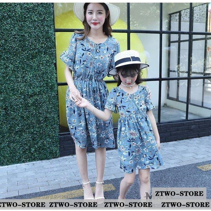 親子ペア ワンピース 韓国子供服 半袖 リゾートワンピ ハワイアン 女の子 夏 ガールズ 夏服 フレア100 110 1 130 140 150 160 165cm Ztwo 1124qz760 Z2ストア 通販 Yahoo ショッピング