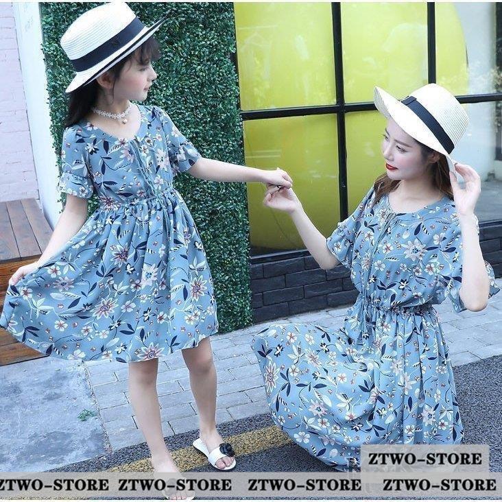 親子ペア ワンピース 韓国子供服 半袖 リゾートワンピ ハワイアン 女の子 夏 ガールズ 夏服 フレア100 110 1 130 140 150 160 165cm Ztwo 1124qz760 Z2ストア 通販 Yahoo ショッピング