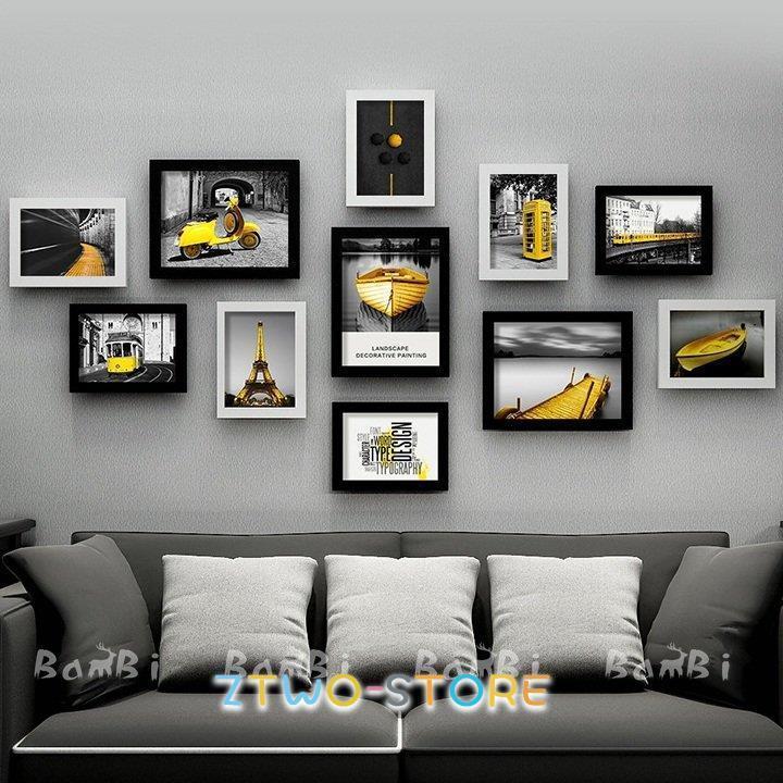 フォトフレーム 壁掛け 11点セット 北欧 おしゃれ ウォール アート