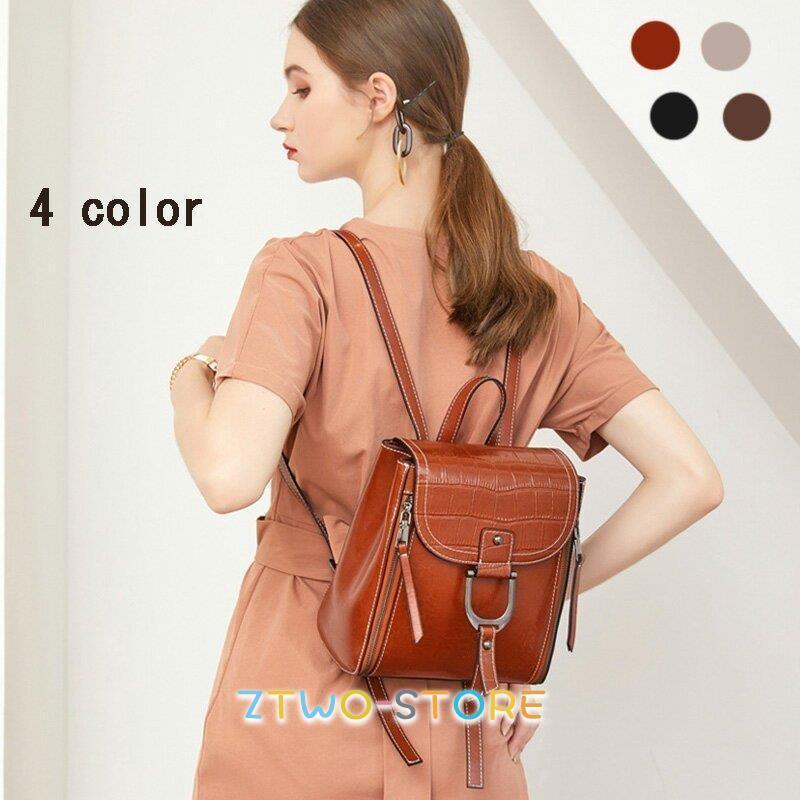 母の日 通勤 大人 無地 レディース リュックサック 通学 軽量 本革 大容量 リュック