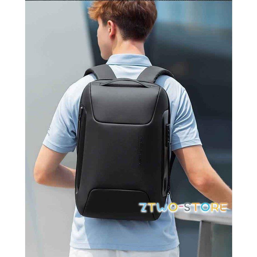ビジネスリュック ビジネスバック 大容量 薄型 防水 PC収納 出張
