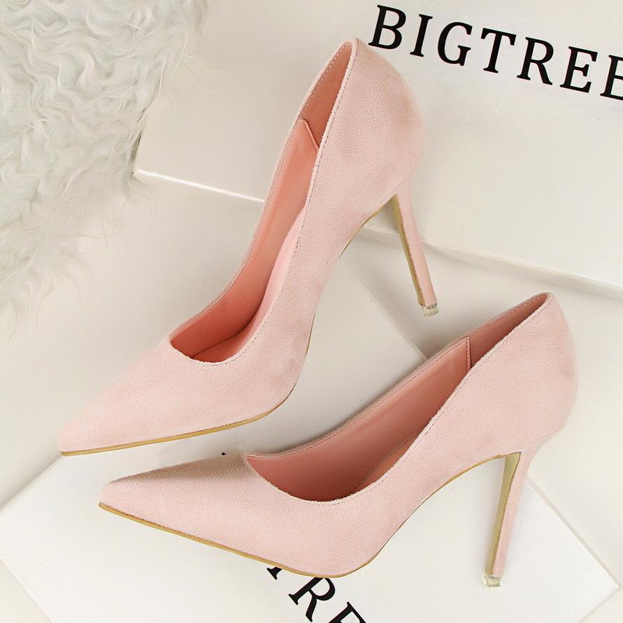 パンプス ハイヒール ポインテッドトゥ ヒール7センチ 10cm パーティー
