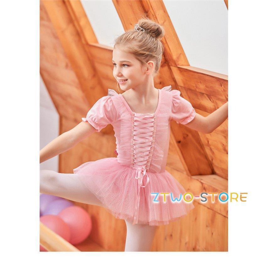 バレエ レオタード 子供 キッズ バレエ形体服 連体ダンス服 股下