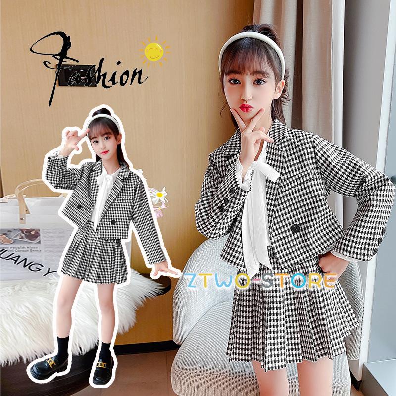 入学式 女の子 フォーマル スーツ チェック柄 卒業式 子供服 女子  