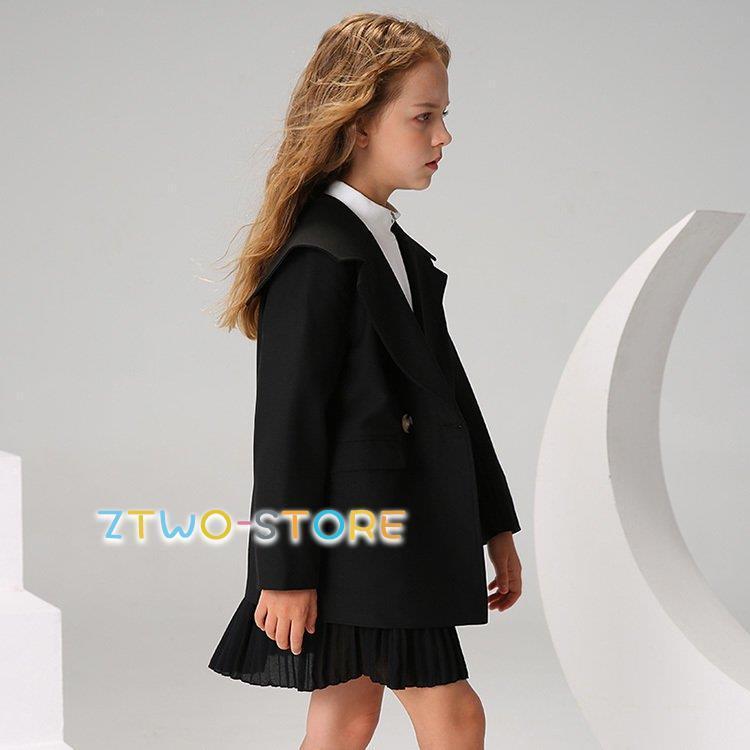 卒業式 スーツ 女の子 黒スーツ ジャケット ブラック フォーマル