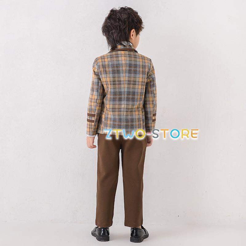 入学式 卒業式 パンツスーツ 女の子 チェック柄 フォーマルスーツ