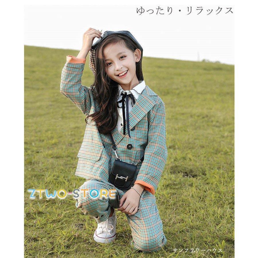 チェック柄パンツスーツ　卒業式　入学式　160㎝ 入学式 卒業式 パンツスーツ 女の子 チェック柄 フォーマル