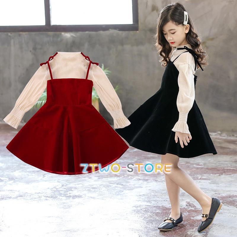 卒業式 ワンピース スーツ 女の子 2点セット キッズ 入学式 演奏会 長袖 レディース ワンピーススーツ ジュニア 入園式 発表会 卒服 演出 春 子供 レイヤード Ztwo0125 By43 Z2ストア 通販 Yahoo ショッピング