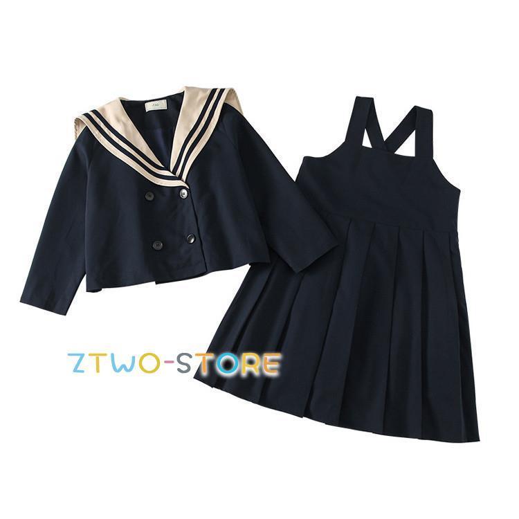 入学式 セーラー襟 スーツ 卒業式 女の子 セットアップ ジャケット