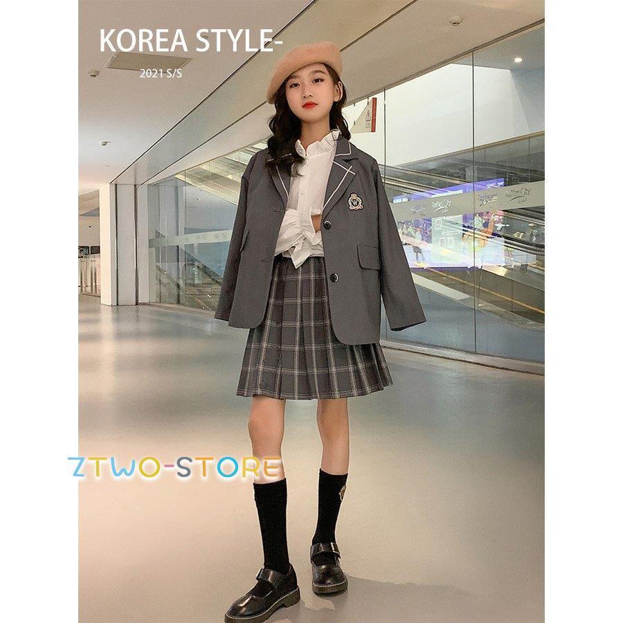 卒業式 スーツ 女の子 発表会 韓国 フォーマル 七五三 卒服 キッズ 3点