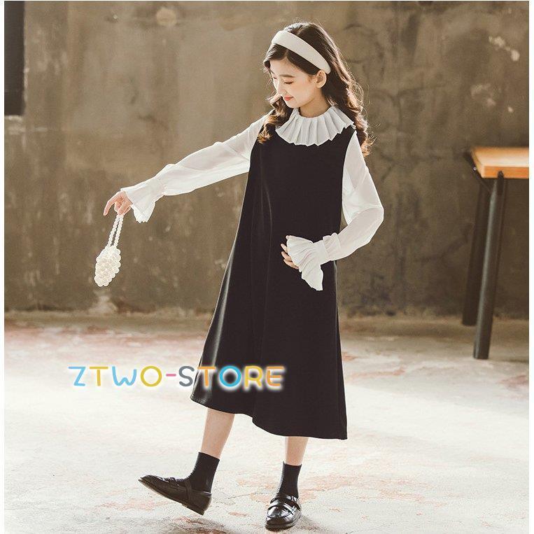 卒業式 ワンピース 女の子 スーツ 黒 白 ドレス ピアノ発表会 卒業式 ワンピース 女の子 スーツ 黒 白 ドレス ピアノ発表会