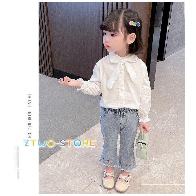 卒業式 卒園式 ブラウス シャツ 女の子 キッズ フォーマル 子供服 べービー 子供 リボン 白ブラウス 女子 お嬢様 ジュニア 結婚式 入学式 入園式 七五三 普段着 Ztwo0125 By55 Z2ストア 通販 Yahoo ショッピング