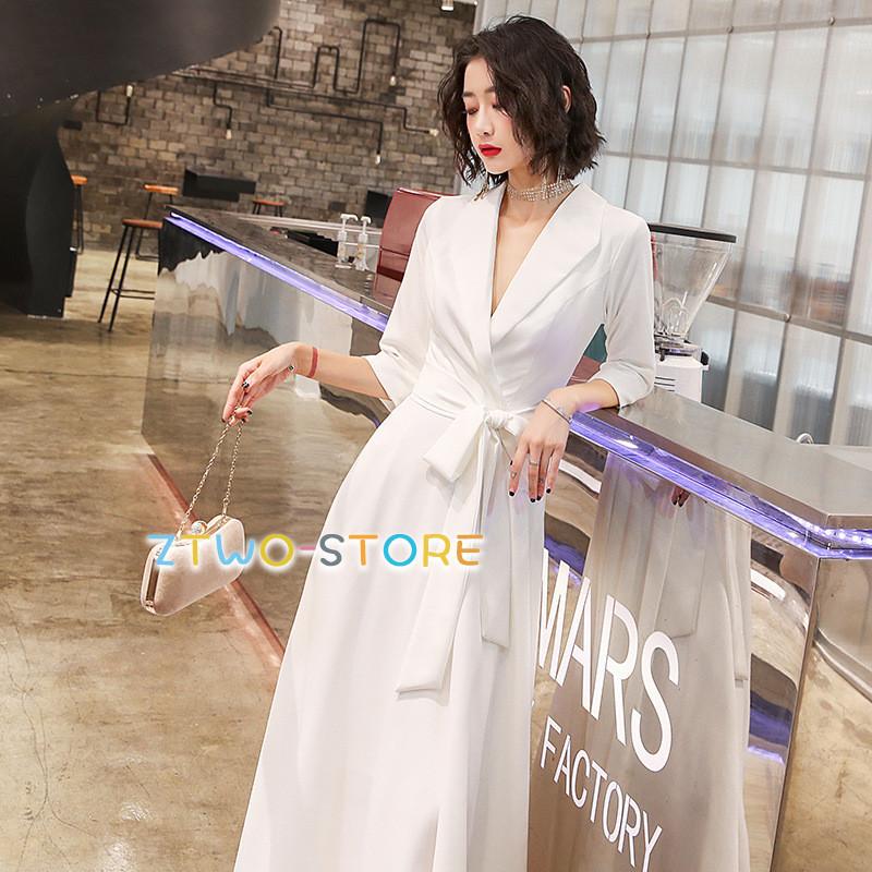 カシュクールドレス パーティードレス 結婚式 お呼ばれドレス 20代 30