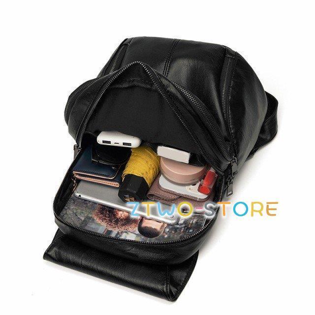 ^_^ ☆新品☆  レザーブラックバック　リュック 楽天市場】リュック リュックサック レディース レザー レザーバッグ