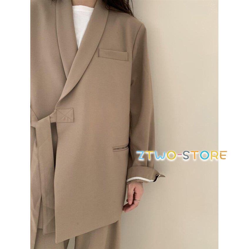 レビュー高評価商品 レディース オフィスカジュアル 通勤服 軽量仕様 毎日使える便利品 SNS話題 オーバーサイズ セットアップ スーツ ゆったり パンツスーツ カジュアル 大きいサイズ 即納対応中 送料無料 パンツスーツ レディース セットアップ カジュアルスーツ ゆったり