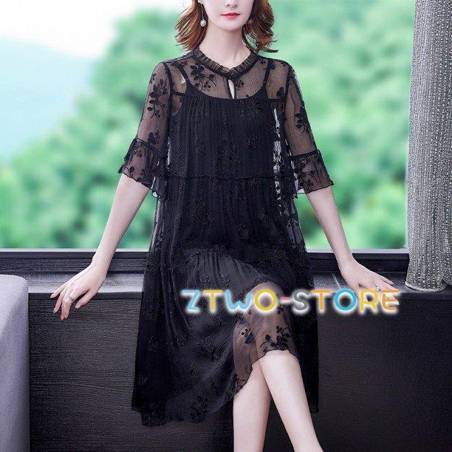 パーティードレス 結婚式 お呼ばれドレス 大きいサイズ 3L 4L 5L 6L