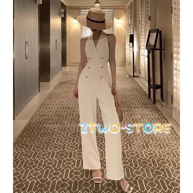 お気に入り パーティードレス ノースリーブ レディース オールインワン パンツドレス かっこいい 結婚式 Vネック 韓国 黒 白 小さいサイズ パンツ お呼ばれドレス パーティドレス サイズ L Www Meyer Be