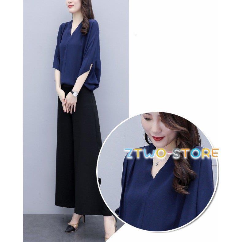 かっこいい パンツドレス セットアップ レディース パーティードレス 結婚式 お呼ばれドレス パンツ 袖あり 大きいサイズ 3l 4l オフィス 通勤服 Vネック Ztwo0125 Nz346 Z2ストア 通販 Yahoo ショッピング