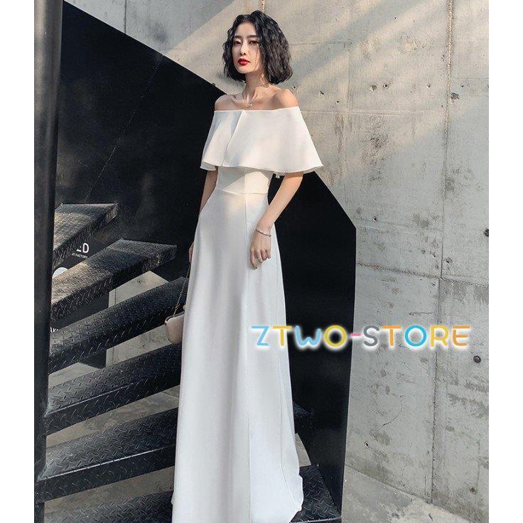 ウエディングドレス カラードレス 白 赤 黒 袖あり 結婚式 二次会 花嫁