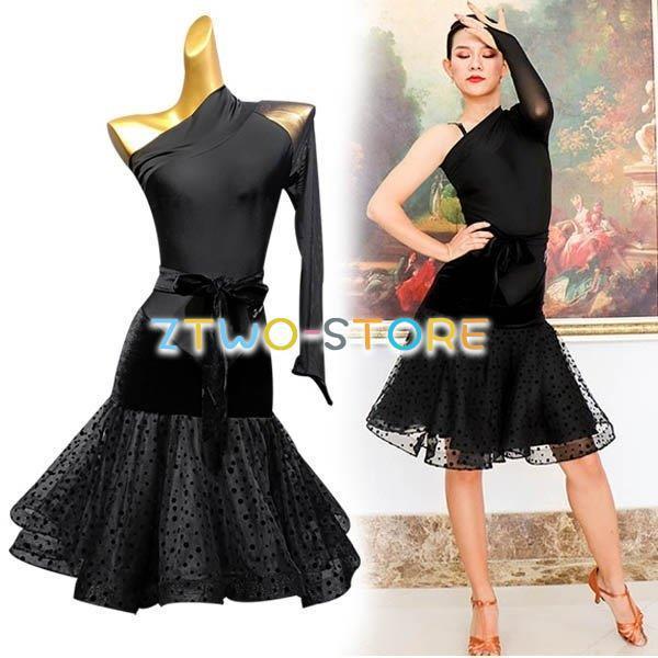 ブラック メッシュ ロングドレス｜TADASHI SHOJI（タダシ ショージ