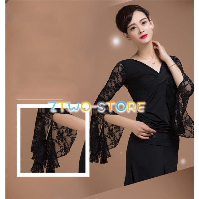 トップス 女性 社交ダンス衣装 上着 競技着 モダンラテンダンス用