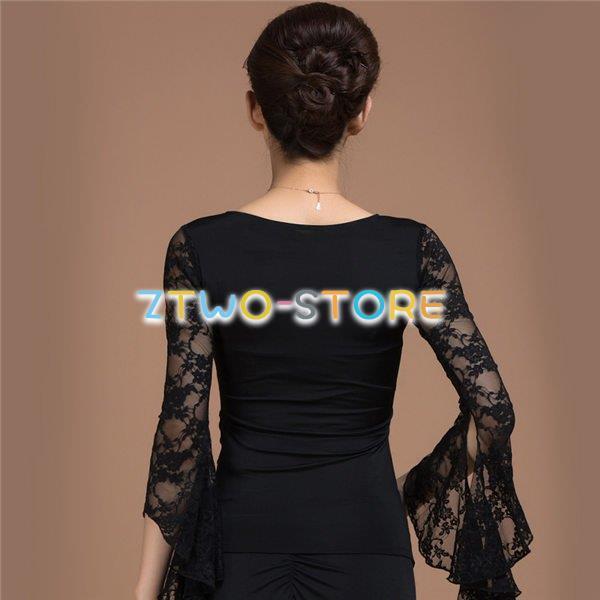 トップス 女性 社交ダンス衣装 上着 競技着 モダンラテンダンス用