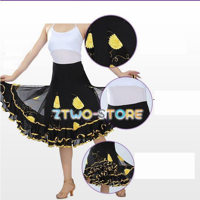 社交ダンス衣装　ダンスドレス　ダンススカート ダンスウェア Amazon.co.jp: ダンススカート衣装 社交ダンスドレス モダン