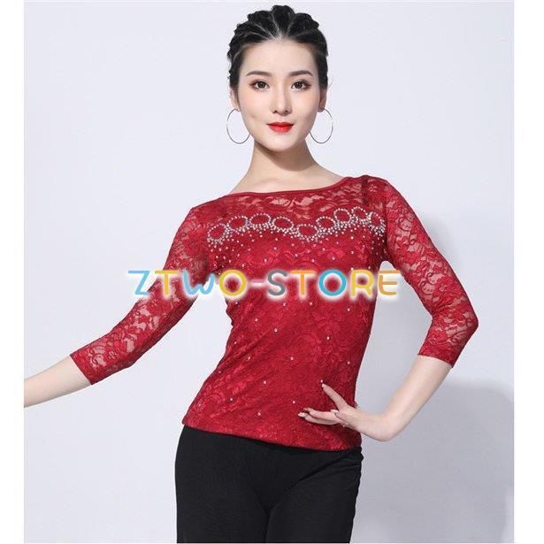 社交ダンス トップス（単品） 女性 社交ダンス衣装 レッスン