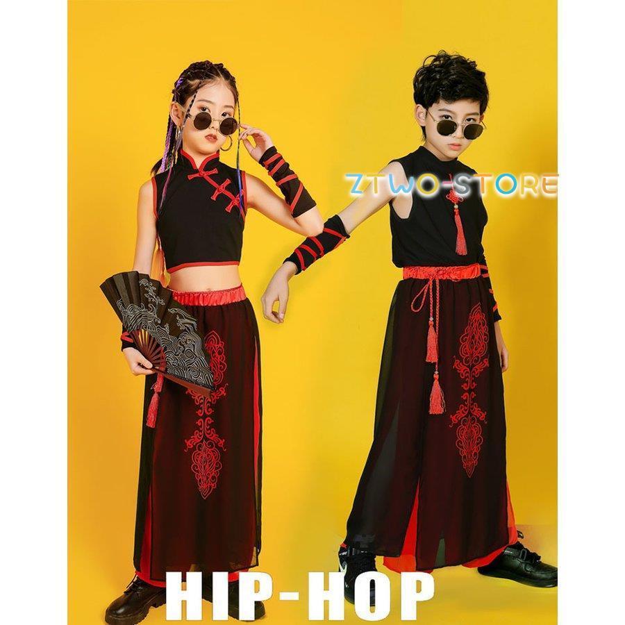 キッズダンス衣装 セットアップ 女の子 男の子 ヒップホップ 子供