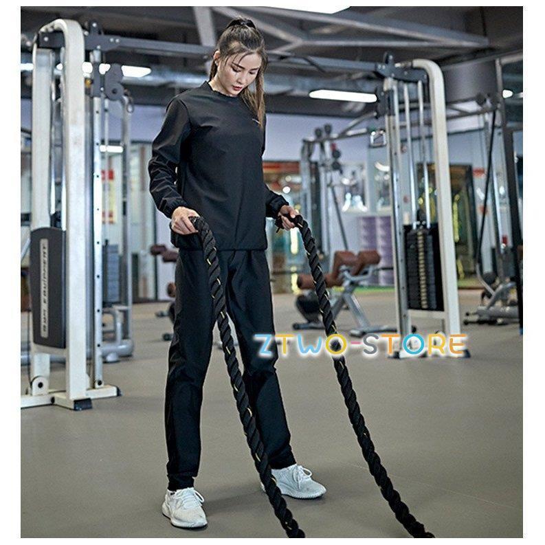 サウナスーツ レディース 発汗 減量 ダイエットウェア シャツ パンツ