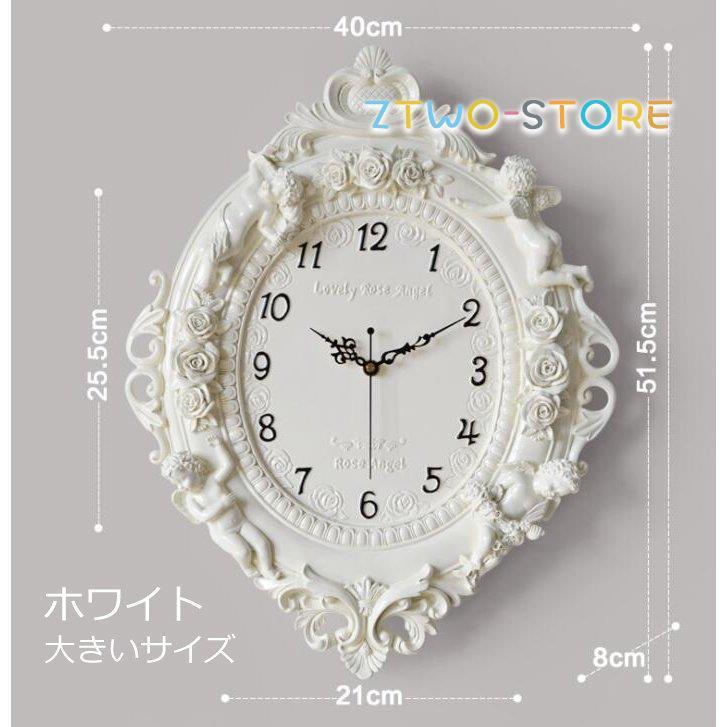 姫系時計 clock クロック 祝い 引越し プレゼント 音がなし 掛け