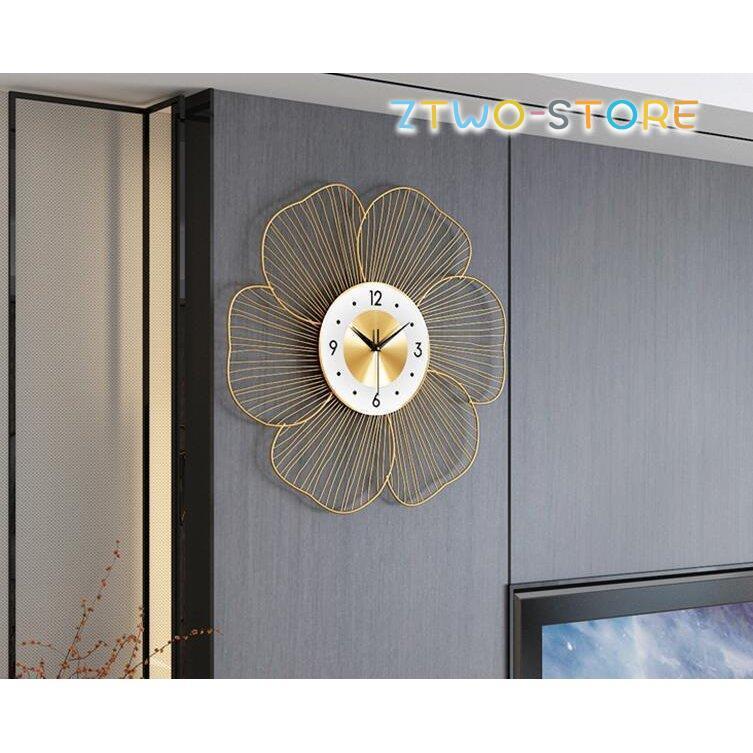 想像以上の品質　花型ゴールド壁掛け時計 アームス ◇AMS 9359 ◇サンフラワーデザイン壁掛け時計(ゴールド