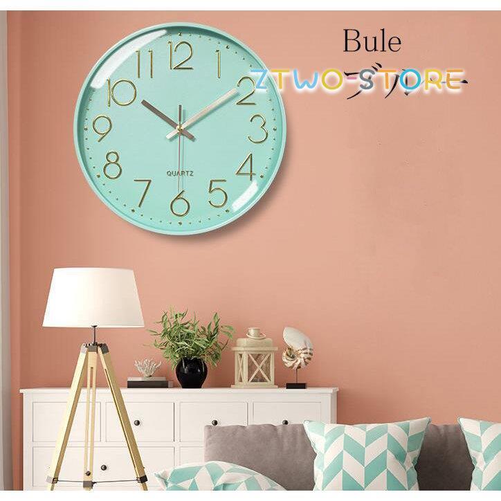プラスチック 非電波 掛け 壁掛け時計 部屋用 可愛い 北欧風 新築 祝い